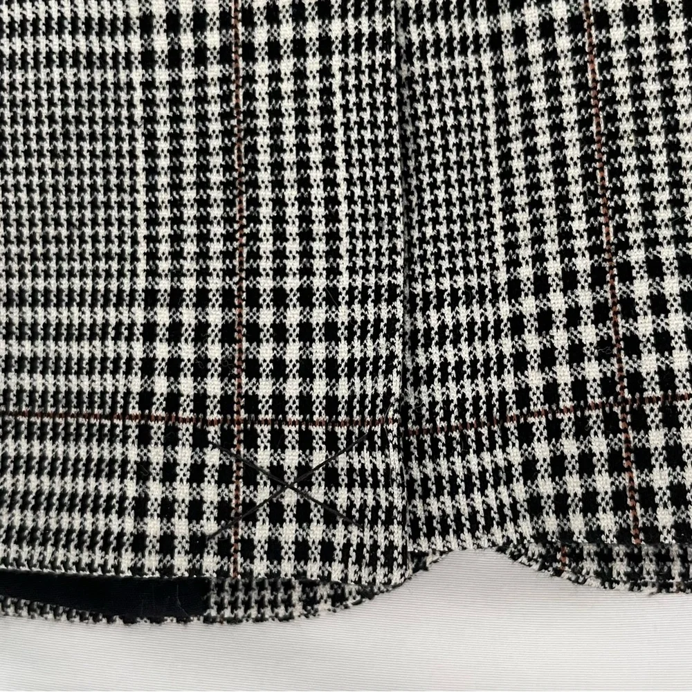 River Island Boy's Blazer Sports Jacket 2-3Y Black White Plaid Slim Fit Preppy